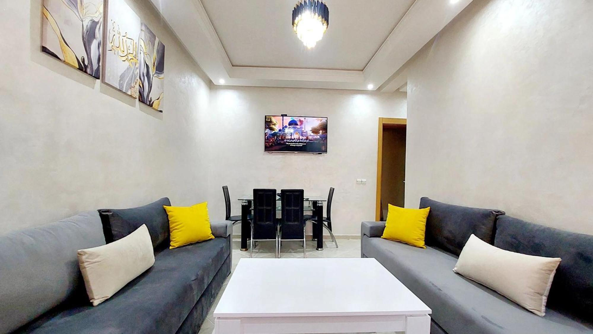 Modern Family Apartment Near Airport 马拉喀什 外观 照片