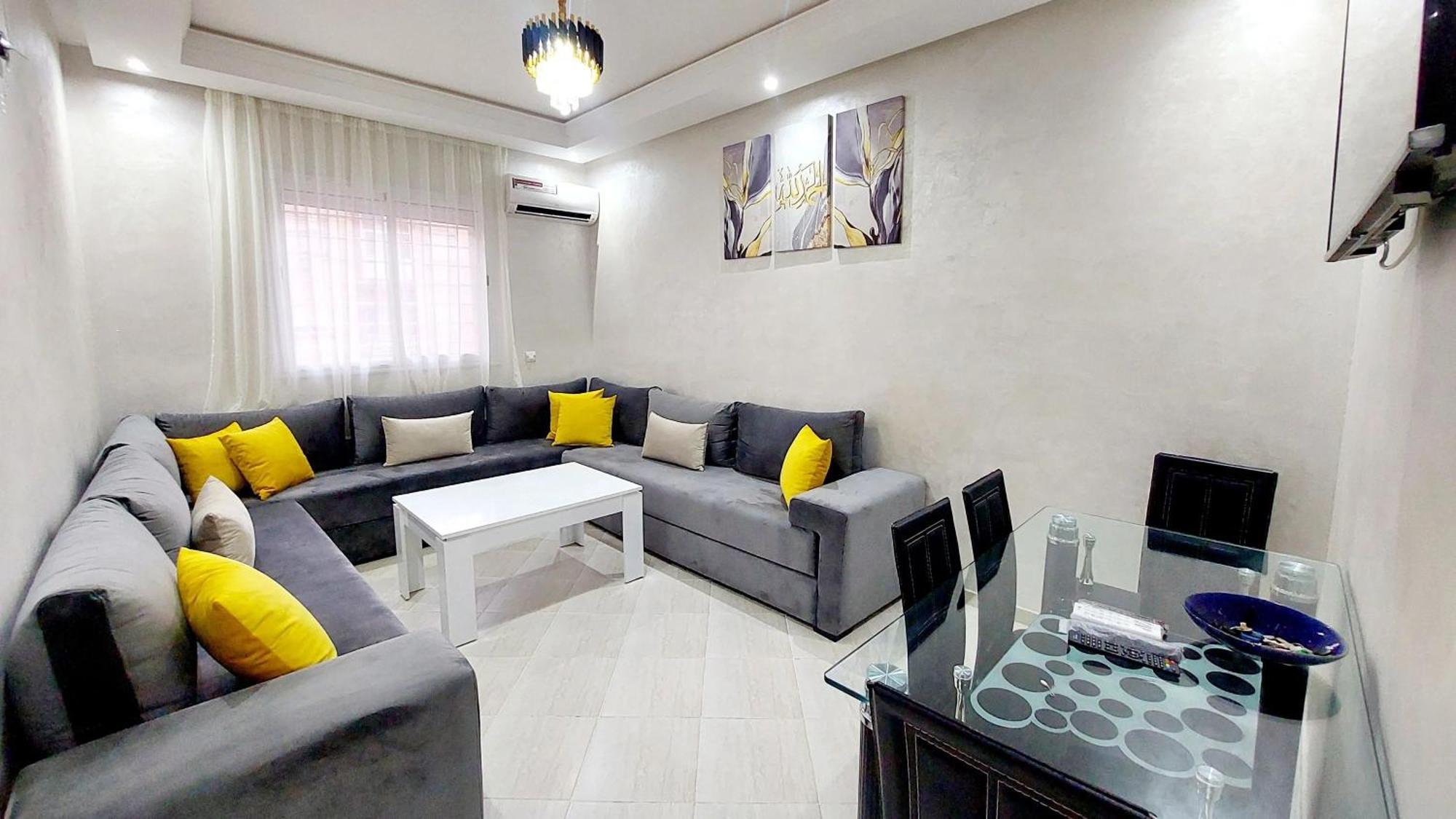 Modern Family Apartment Near Airport 马拉喀什 外观 照片